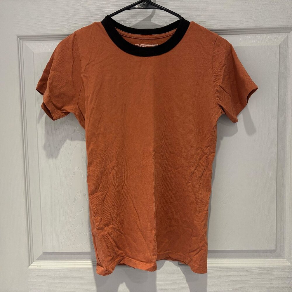 Big Bud Press Ringer Tee, Clay Red P (3XS)